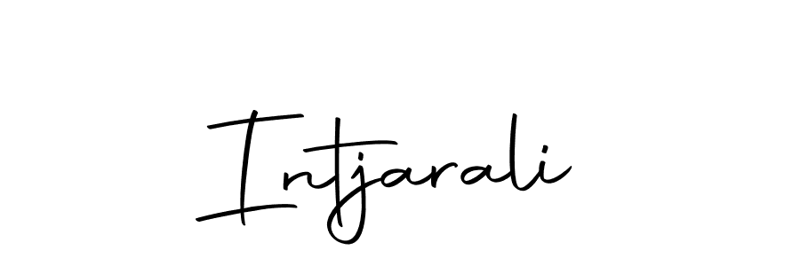 How to Draw Intjarali signature style? Autography-DOLnW is a latest design signature styles for name Intjarali. Intjarali signature style 10 images and pictures png