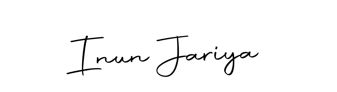 Make a short Inun Jariya signature style. Manage your documents anywhere anytime using Autography-DOLnW. Create and add eSignatures, submit forms, share and send files easily. Inun Jariya signature style 10 images and pictures png