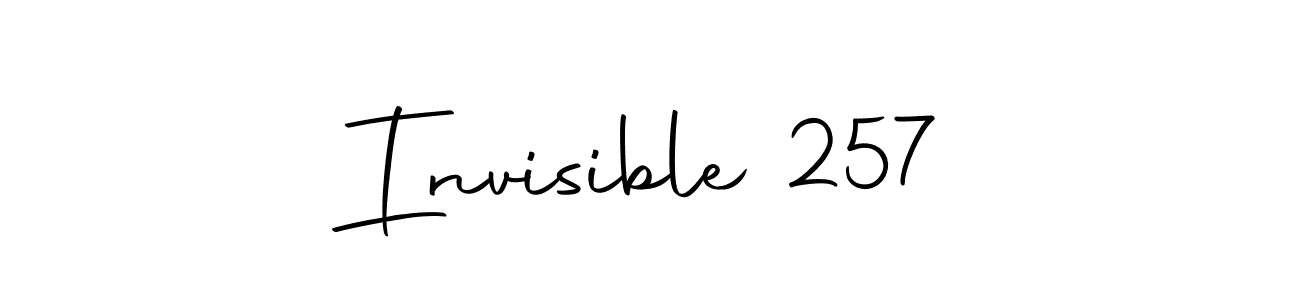 It looks lik you need a new signature style for name Invisible 257. Design unique handwritten (Autography-DOLnW) signature with our free signature maker in just a few clicks. Invisible 257 signature style 10 images and pictures png