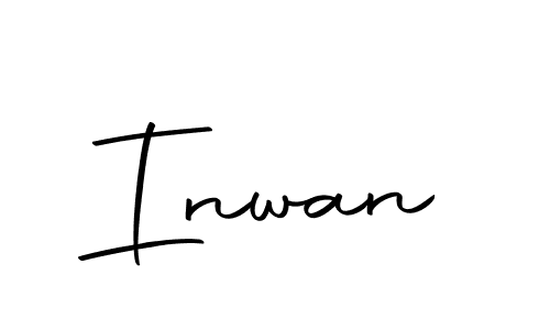 The best way (Autography-DOLnW) to make a short signature is to pick only two or three words in your name. The name Inwan include a total of six letters. For converting this name. Inwan signature style 10 images and pictures png