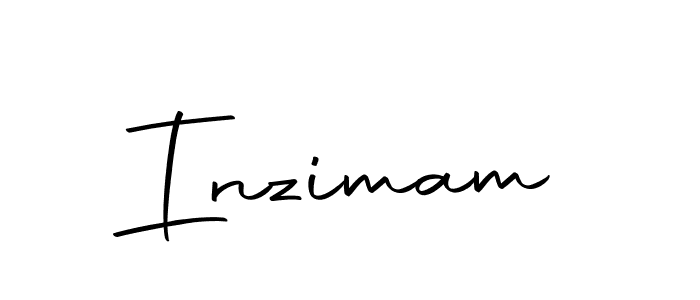 Design your own signature with our free online signature maker. With this signature software, you can create a handwritten (Autography-DOLnW) signature for name Inzimam. Inzimam signature style 10 images and pictures png