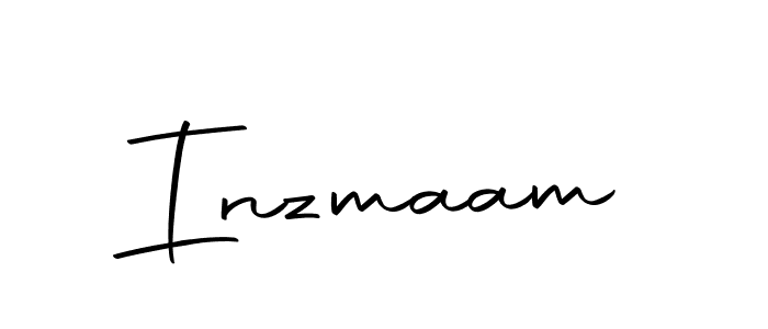 Use a signature maker to create a handwritten signature online. With this signature software, you can design (Autography-DOLnW) your own signature for name Inzmaam. Inzmaam signature style 10 images and pictures png