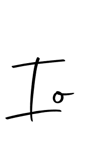 How to make Io name signature. Use Autography-DOLnW style for creating short signs online. This is the latest handwritten sign. Io signature style 10 images and pictures png