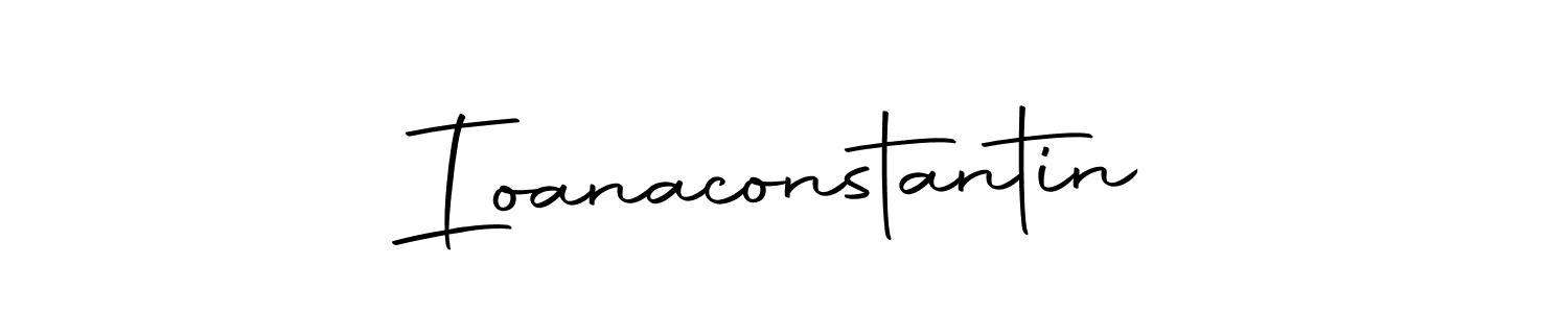 You should practise on your own different ways (Autography-DOLnW) to write your name (Ioanaconstantin) in signature. don't let someone else do it for you. Ioanaconstantin signature style 10 images and pictures png