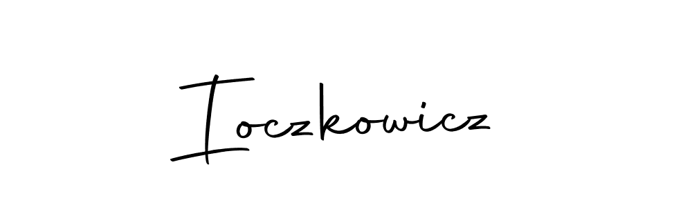Use a signature maker to create a handwritten signature online. With this signature software, you can design (Autography-DOLnW) your own signature for name Ioczkowicz. Ioczkowicz signature style 10 images and pictures png