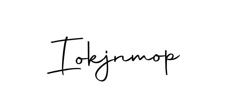 How to make Iokjnmop signature? Autography-DOLnW is a professional autograph style. Create handwritten signature for Iokjnmop name. Iokjnmop signature style 10 images and pictures png