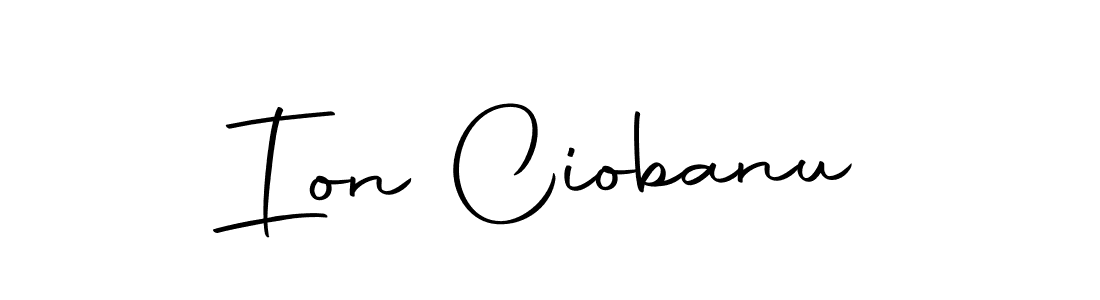 if you are searching for the best signature style for your name Ion Ciobanu. so please give up your signature search. here we have designed multiple signature styles  using Autography-DOLnW. Ion Ciobanu signature style 10 images and pictures png