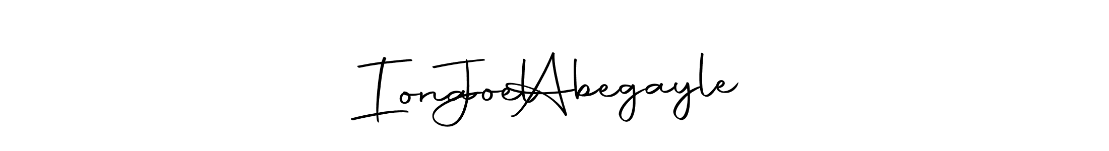 Also You can easily find your signature by using the search form. We will create Iona   Joel   Abegayle name handwritten signature images for you free of cost using Autography-DOLnW sign style. Iona   Joel   Abegayle signature style 10 images and pictures png