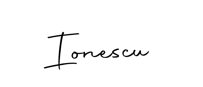 Ionescu stylish signature style. Best Handwritten Sign (Autography-DOLnW) for my name. Handwritten Signature Collection Ideas for my name Ionescu. Ionescu signature style 10 images and pictures png
