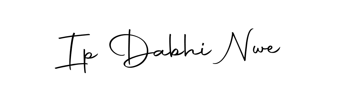 How to Draw Ip Dabhi Nwe signature style? Autography-DOLnW is a latest design signature styles for name Ip Dabhi Nwe. Ip Dabhi Nwe signature style 10 images and pictures png