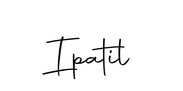 How to make Ipatil signature? Autography-DOLnW is a professional autograph style. Create handwritten signature for Ipatil name. Ipatil signature style 10 images and pictures png