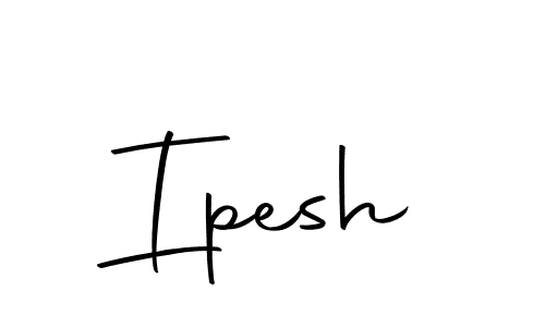 The best way (Autography-DOLnW) to make a short signature is to pick only two or three words in your name. The name Ipesh include a total of six letters. For converting this name. Ipesh signature style 10 images and pictures png