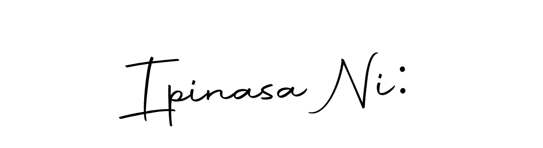 Use a signature maker to create a handwritten signature online. With this signature software, you can design (Autography-DOLnW) your own signature for name Ipinasa Ni:. Ipinasa Ni: signature style 10 images and pictures png