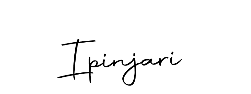 Create a beautiful signature design for name Ipinjari. With this signature (Autography-DOLnW) fonts, you can make a handwritten signature for free. Ipinjari signature style 10 images and pictures png