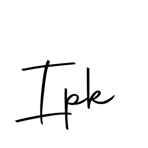 How to make Ipk signature? Autography-DOLnW is a professional autograph style. Create handwritten signature for Ipk name. Ipk signature style 10 images and pictures png