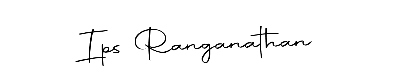 Also we have Ips Ranganathan name is the best signature style. Create professional handwritten signature collection using Autography-DOLnW autograph style. Ips Ranganathan signature style 10 images and pictures png