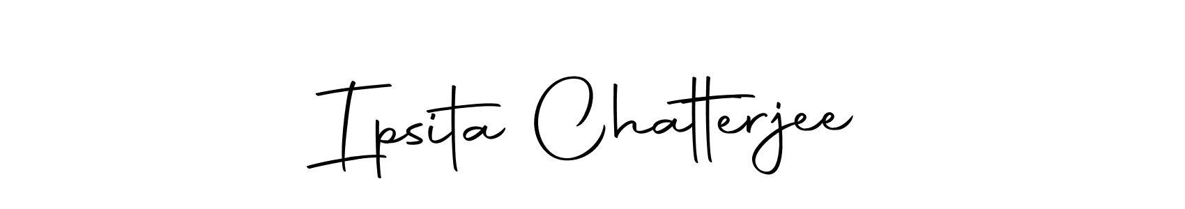 Make a beautiful signature design for name Ipsita Chatterjee. Use this online signature maker to create a handwritten signature for free. Ipsita Chatterjee signature style 10 images and pictures png