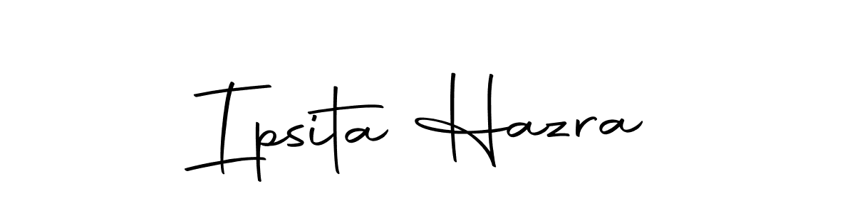 How to make Ipsita Hazra signature? Autography-DOLnW is a professional autograph style. Create handwritten signature for Ipsita Hazra name. Ipsita Hazra signature style 10 images and pictures png