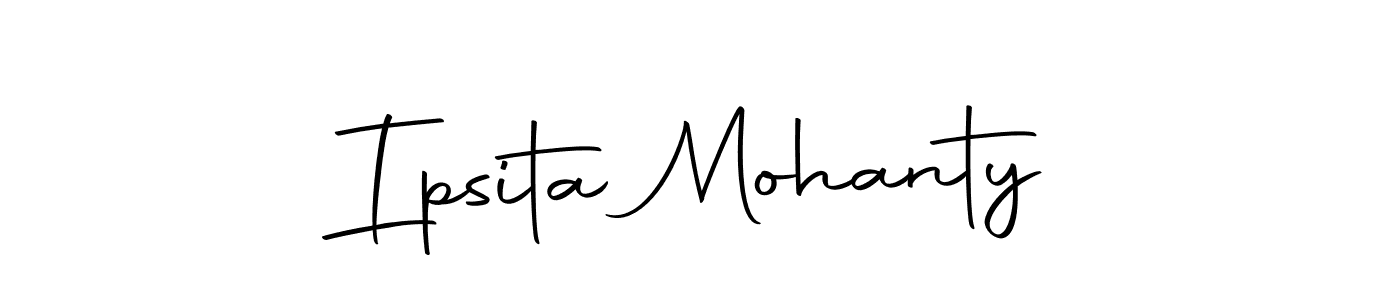 Make a beautiful signature design for name Ipsita Mohanty. With this signature (Autography-DOLnW) style, you can create a handwritten signature for free. Ipsita Mohanty signature style 10 images and pictures png