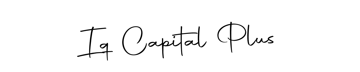 You should practise on your own different ways (Autography-DOLnW) to write your name (Iq Capital Plus) in signature. don't let someone else do it for you. Iq Capital Plus signature style 10 images and pictures png