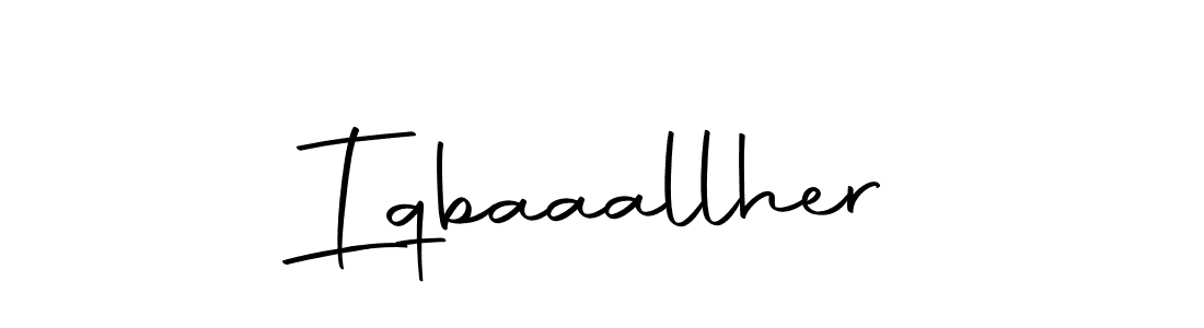 Make a beautiful signature design for name Iqbaaallher. Use this online signature maker to create a handwritten signature for free. Iqbaaallher signature style 10 images and pictures png