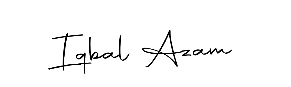 Design your own signature with our free online signature maker. With this signature software, you can create a handwritten (Autography-DOLnW) signature for name Iqbal Azam. Iqbal Azam signature style 10 images and pictures png
