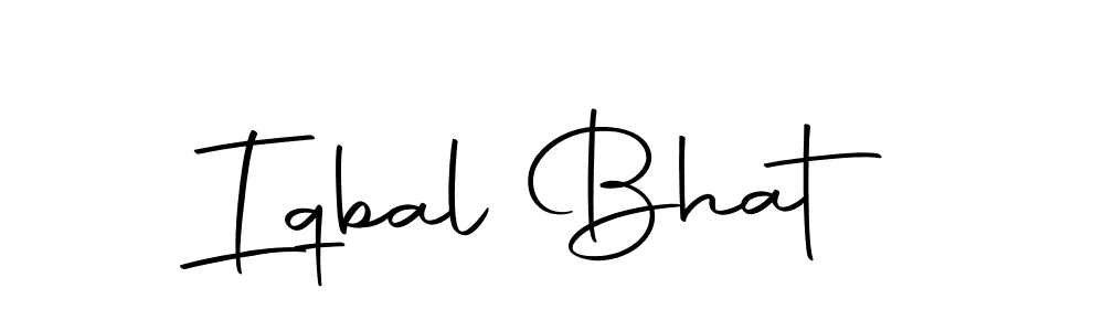 Design your own signature with our free online signature maker. With this signature software, you can create a handwritten (Autography-DOLnW) signature for name Iqbal Bhat. Iqbal Bhat signature style 10 images and pictures png