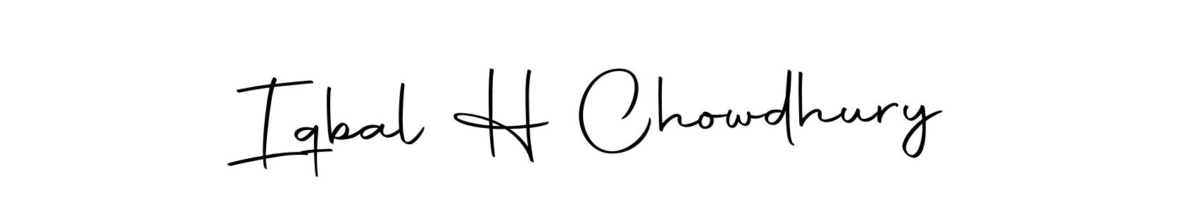 You should practise on your own different ways (Autography-DOLnW) to write your name (Iqbal H Chowdhury) in signature. don't let someone else do it for you. Iqbal H Chowdhury signature style 10 images and pictures png