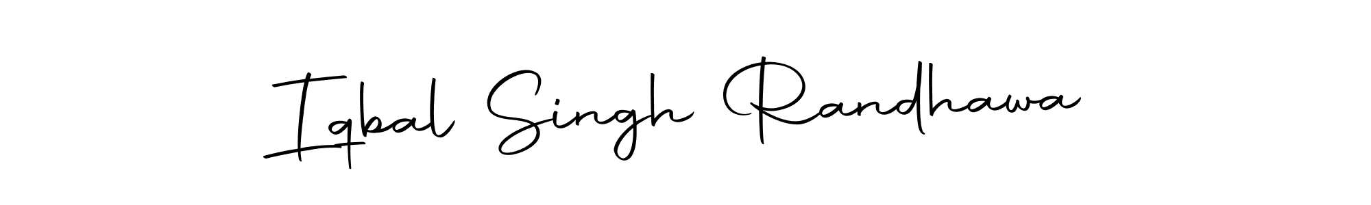 Make a beautiful signature design for name Iqbal Singh Randhawa. With this signature (Autography-DOLnW) style, you can create a handwritten signature for free. Iqbal Singh Randhawa signature style 10 images and pictures png