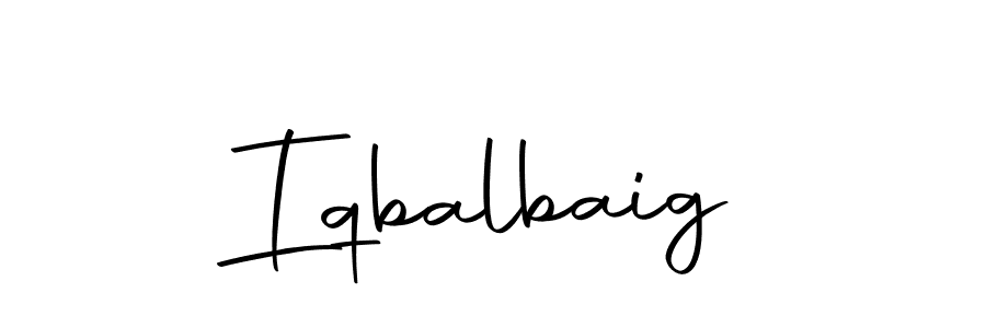 How to make Iqbalbaig signature? Autography-DOLnW is a professional autograph style. Create handwritten signature for Iqbalbaig name. Iqbalbaig signature style 10 images and pictures png