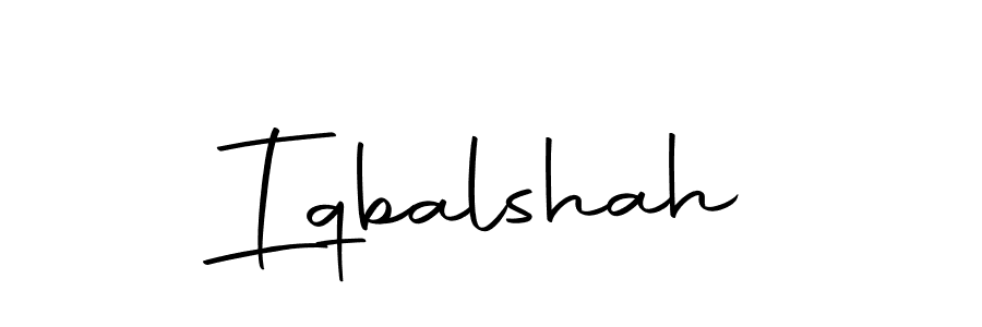 Make a beautiful signature design for name Iqbalshah. With this signature (Autography-DOLnW) style, you can create a handwritten signature for free. Iqbalshah signature style 10 images and pictures png