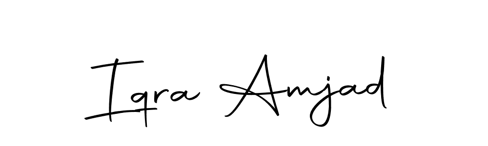 Once you've used our free online signature maker to create your best signature Autography-DOLnW style, it's time to enjoy all of the benefits that Iqra Amjad name signing documents. Iqra Amjad signature style 10 images and pictures png