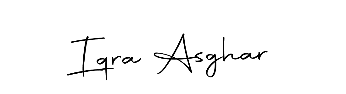 You can use this online signature creator to create a handwritten signature for the name Iqra Asghar. This is the best online autograph maker. Iqra Asghar signature style 10 images and pictures png