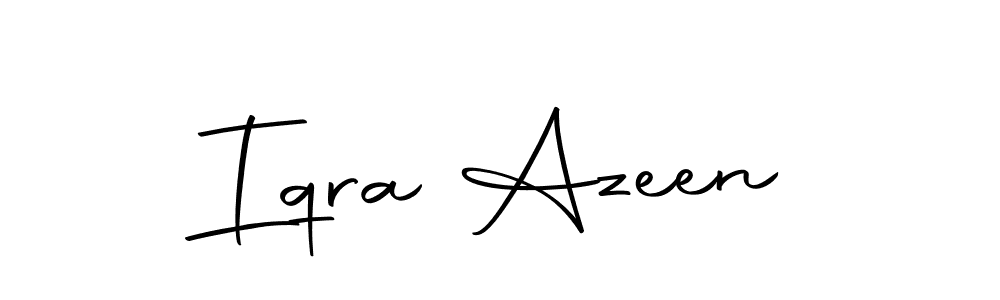 How to Draw Iqra Azeen signature style? Autography-DOLnW is a latest design signature styles for name Iqra Azeen. Iqra Azeen signature style 10 images and pictures png