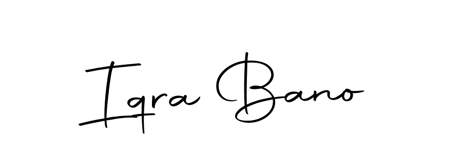 if you are searching for the best signature style for your name Iqra Bano. so please give up your signature search. here we have designed multiple signature styles  using Autography-DOLnW. Iqra Bano signature style 10 images and pictures png