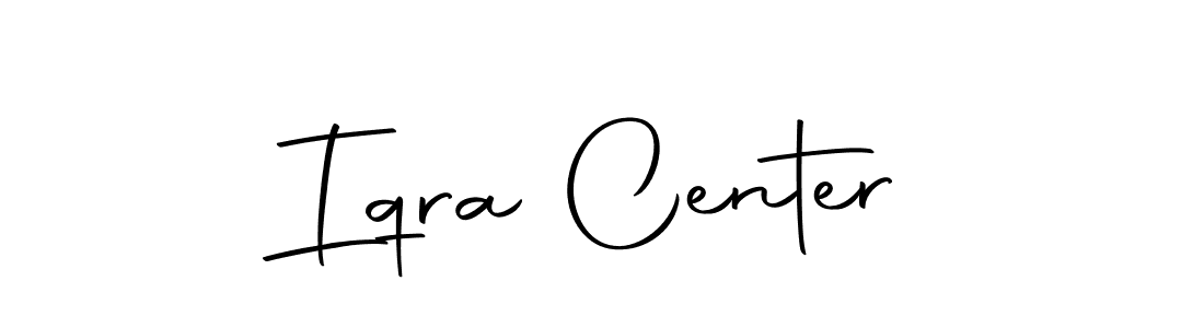 Use a signature maker to create a handwritten signature online. With this signature software, you can design (Autography-DOLnW) your own signature for name Iqra Center. Iqra Center signature style 10 images and pictures png