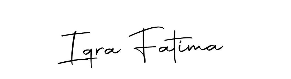 How to make Iqra Fatima signature? Autography-DOLnW is a professional autograph style. Create handwritten signature for Iqra Fatima name. Iqra Fatima signature style 10 images and pictures png