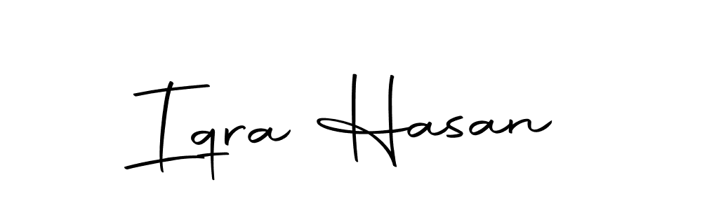 Iqra Hasan stylish signature style. Best Handwritten Sign (Autography-DOLnW) for my name. Handwritten Signature Collection Ideas for my name Iqra Hasan. Iqra Hasan signature style 10 images and pictures png