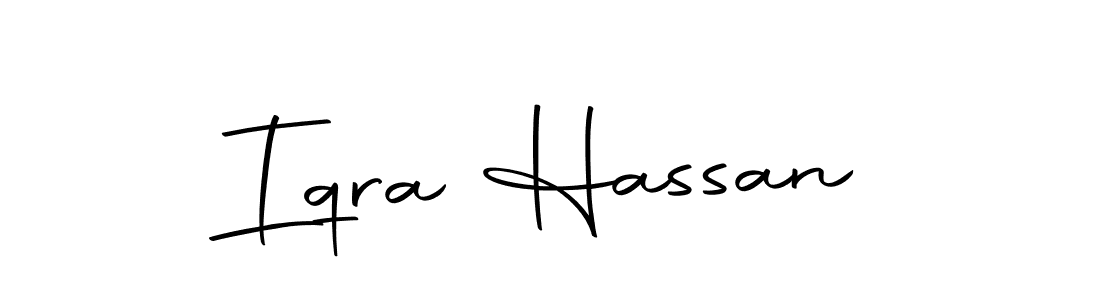 Also we have Iqra Hassan name is the best signature style. Create professional handwritten signature collection using Autography-DOLnW autograph style. Iqra Hassan signature style 10 images and pictures png