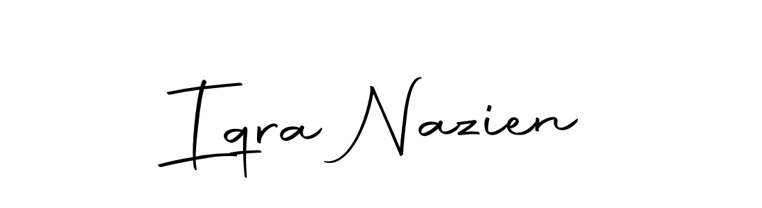 Once you've used our free online signature maker to create your best signature Autography-DOLnW style, it's time to enjoy all of the benefits that Iqra Nazien name signing documents. Iqra Nazien signature style 10 images and pictures png