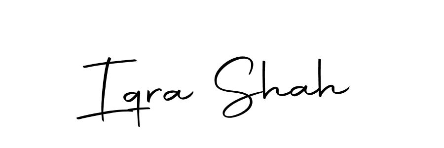 Autography-DOLnW is a professional signature style that is perfect for those who want to add a touch of class to their signature. It is also a great choice for those who want to make their signature more unique. Get Iqra Shah name to fancy signature for free. Iqra Shah signature style 10 images and pictures png