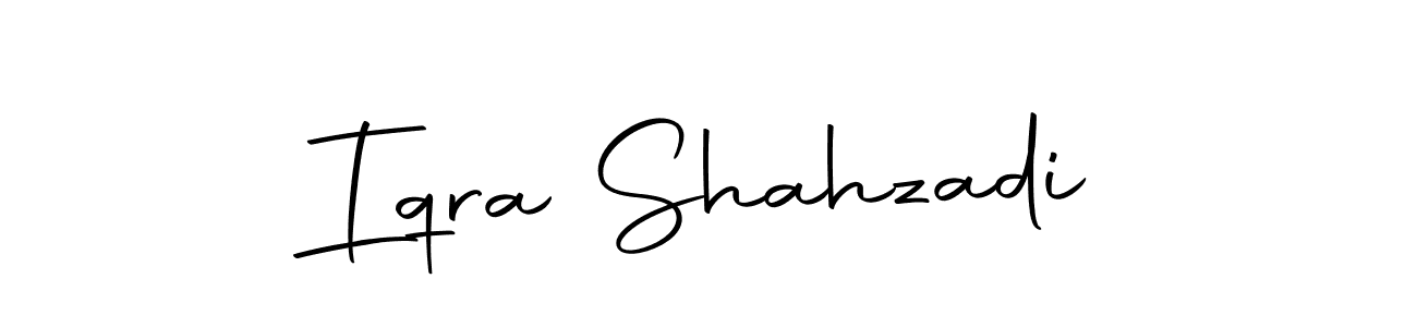 Make a beautiful signature design for name Iqra Shahzadi. With this signature (Autography-DOLnW) style, you can create a handwritten signature for free. Iqra Shahzadi signature style 10 images and pictures png