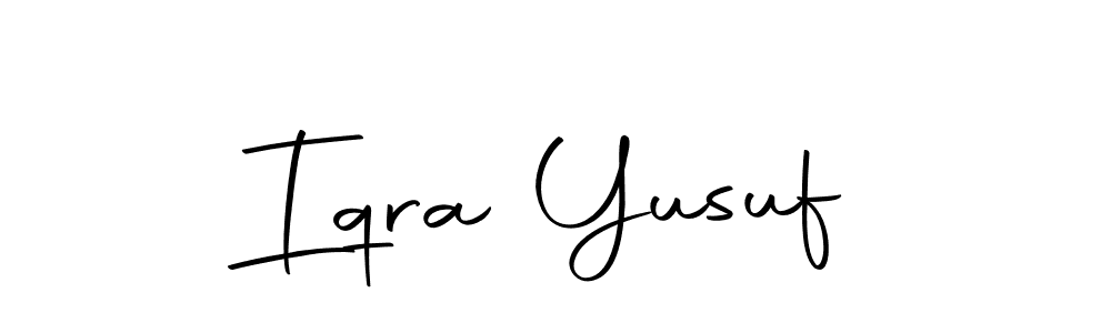 Also You can easily find your signature by using the search form. We will create Iqra Yusuf name handwritten signature images for you free of cost using Autography-DOLnW sign style. Iqra Yusuf signature style 10 images and pictures png