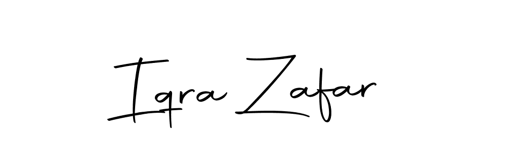 Here are the top 10 professional signature styles for the name Iqra Zafar. These are the best autograph styles you can use for your name. Iqra Zafar signature style 10 images and pictures png