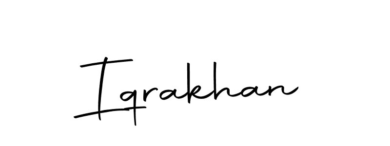 Iqrakhan stylish signature style. Best Handwritten Sign (Autography-DOLnW) for my name. Handwritten Signature Collection Ideas for my name Iqrakhan. Iqrakhan signature style 10 images and pictures png