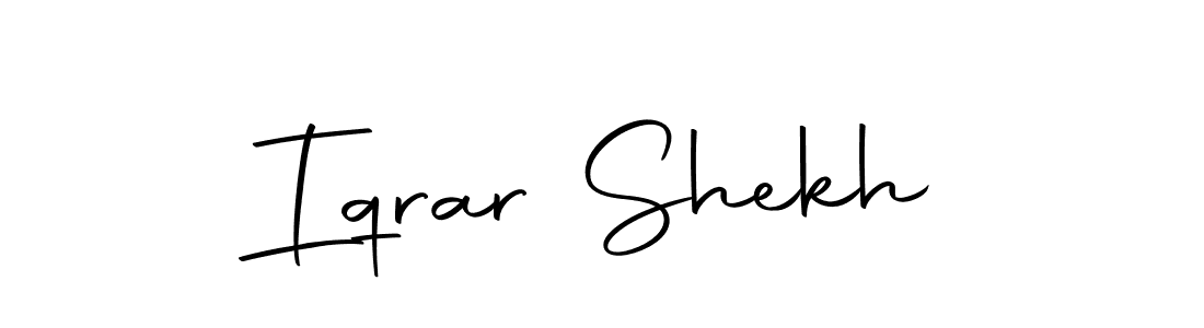 Also we have Iqrar Shekh name is the best signature style. Create professional handwritten signature collection using Autography-DOLnW autograph style. Iqrar Shekh signature style 10 images and pictures png