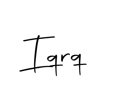 Make a beautiful signature design for name Iqrq. With this signature (Autography-DOLnW) style, you can create a handwritten signature for free. Iqrq signature style 10 images and pictures png