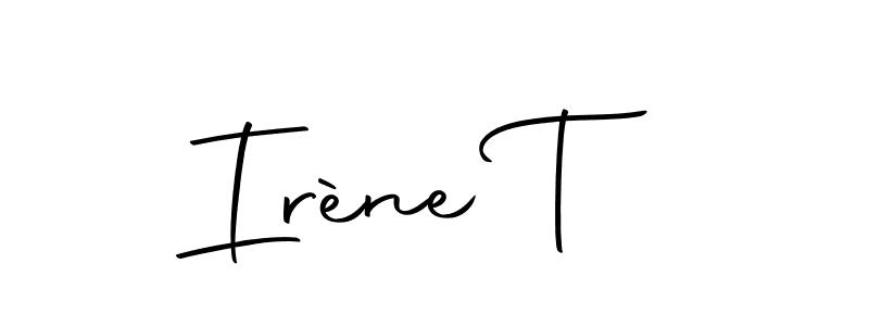 Here are the top 10 professional signature styles for the name Irène T. These are the best autograph styles you can use for your name. Irène T signature style 10 images and pictures png