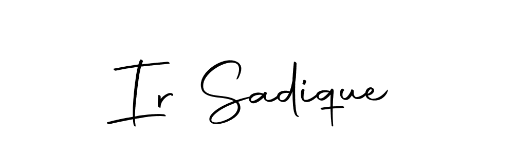 Once you've used our free online signature maker to create your best signature Autography-DOLnW style, it's time to enjoy all of the benefits that Ir Sadique name signing documents. Ir Sadique signature style 10 images and pictures png