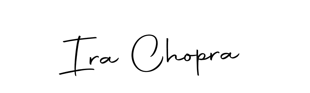 You can use this online signature creator to create a handwritten signature for the name Ira Chopra. This is the best online autograph maker. Ira Chopra signature style 10 images and pictures png